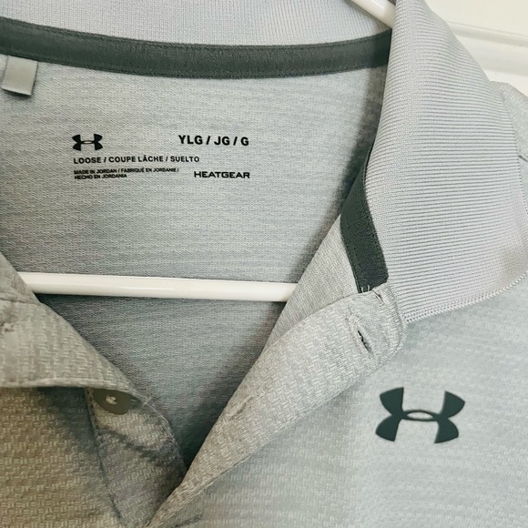 Under Armour Boys Performance Polo Shirt - Picture 3 of 4